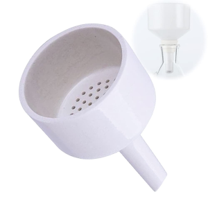 Embudo Büchner de porcelana de alta densidad (100 mm de diámetro)