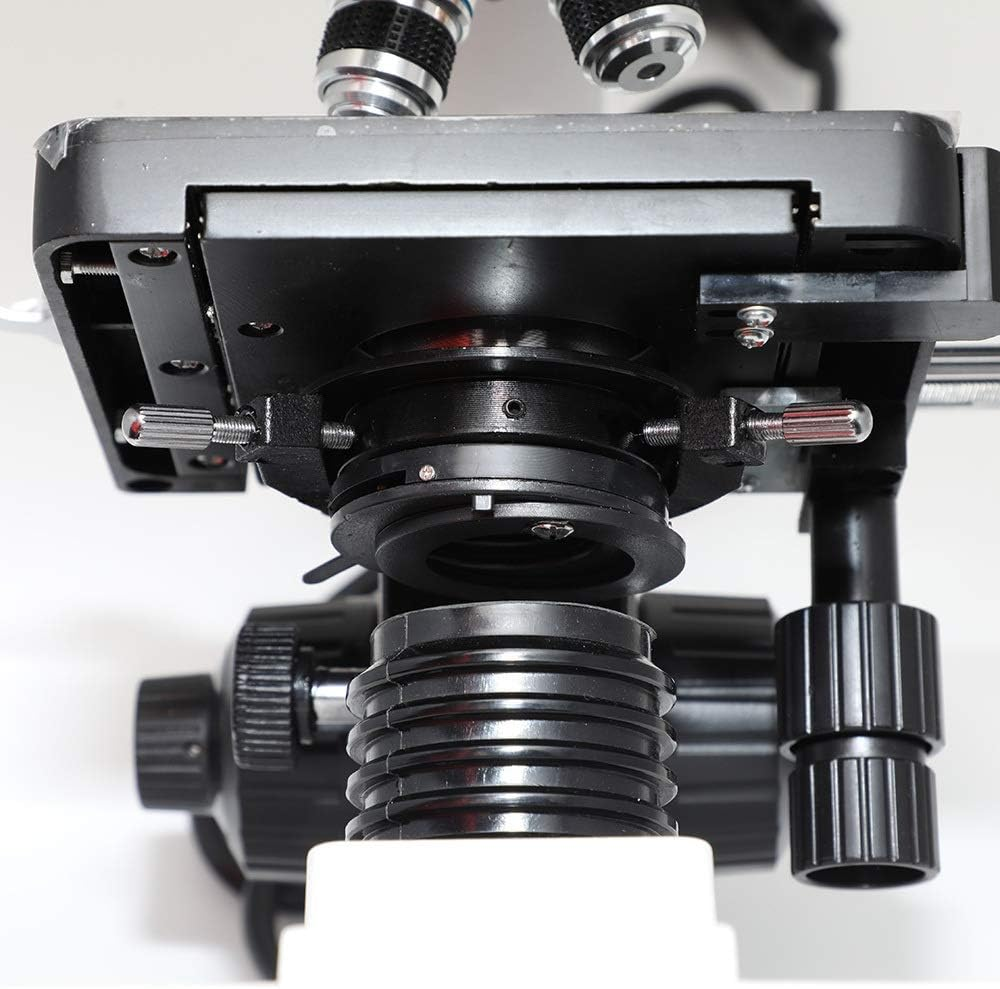 Microscopio biológico binocular con iluminación LED regulable - Imagen 6