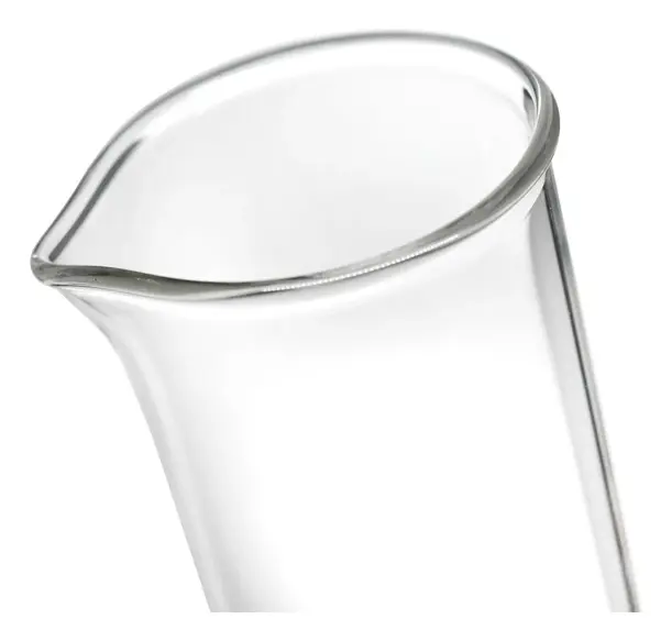 Probeta graduada de vidrio Clase A de 500 mL con anillo protector - Imagen 3