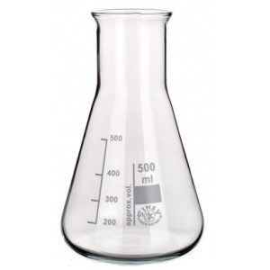 Matraz Kitasato para filtración al vacío de 500 mL (Pared de gran espesor)